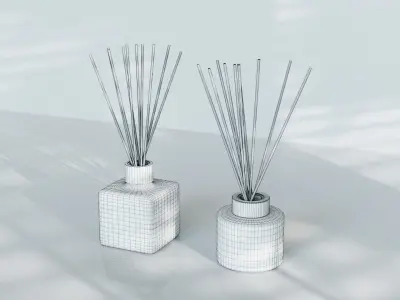 Room Fragrance Reed Diffusers 3D model