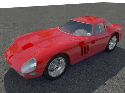 1963 Ferrari 250 GTO 3d model 3D model