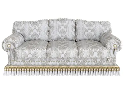 Royal upholstered sofa by Modenese 3D model