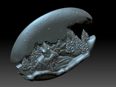 New Year Toy 3D print model buy