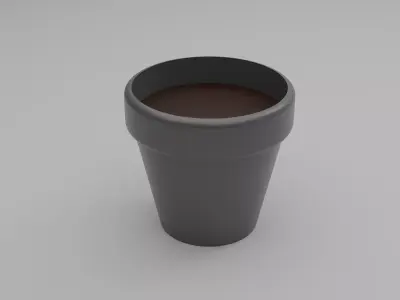 Simple Pot Free 3D model