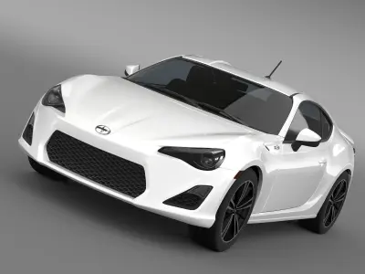 Scion FR S Monogram 2014 3D model