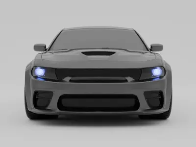 Dodge Charger SRT Hellcat 3D model