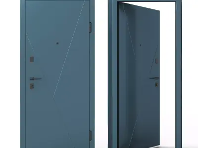 Saella Door 3D model