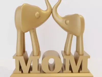 mom love decor 3D print model