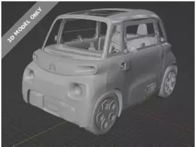 Citroen Ami 3D print model