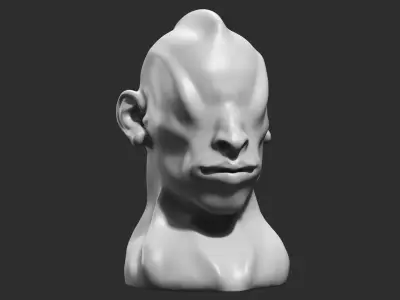 human modern sculpture 3d print model 66 3D print model