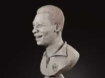 Pele 3D Bust for printing 3D print model
