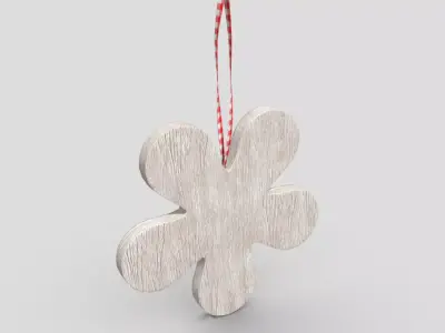 Deco Flower Low-poly 3D model
