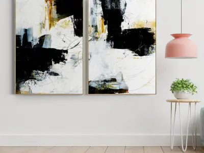 Photo Frame 21 Low-poly 3D model