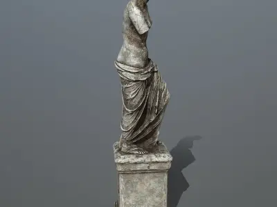 Venus  de  Milo Low-poly 3D model