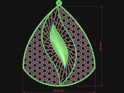 Luxury Statement Necklace for Timeless Style 3D print model 3D print model