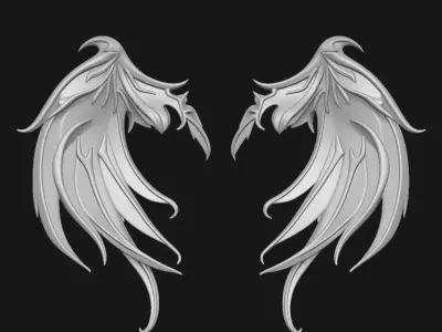 Wings 3D print model