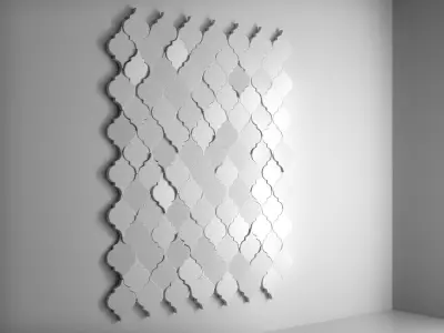 Deko Wall Pattern 3D model