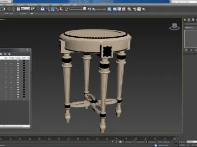 Savio Firmino side table 3D model
