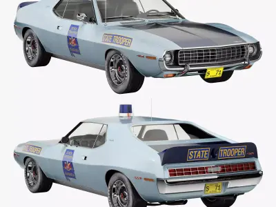 AMC javelin state trooper 3D model