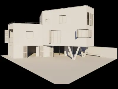 Palit house Free 3D model