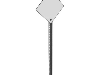 Men at Work Sign 3D model