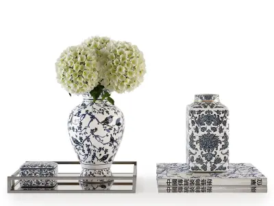 Decorative set w005 3D model