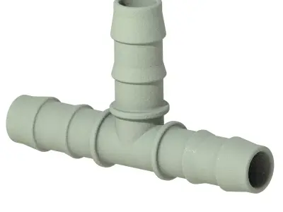 Irrigation Pipe Tee Joint 3D print model