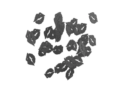 Many Kisses Mark v1 006 3D model