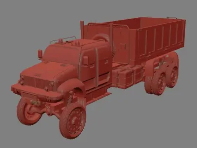 KING TRUCK  3D model