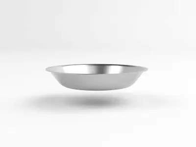 Metal Plate 3D Model Low-poly 3D model purchase