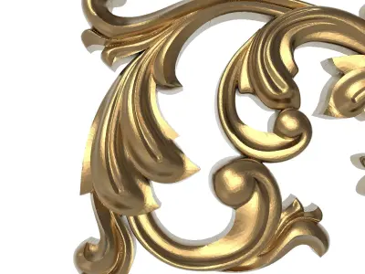  decorative pattern ready for 3D printing 3D model 73
