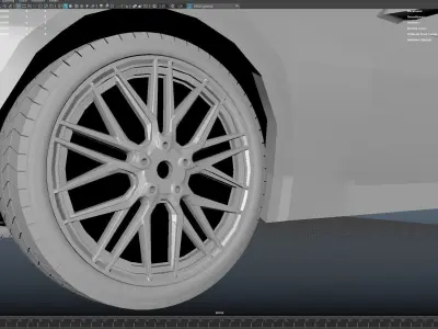 Car camaro 3D model 3D model