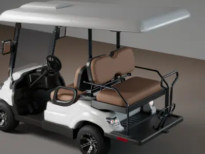 GOLF-CART-ICON 40L 3D model