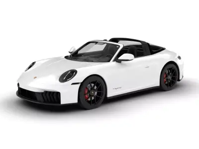 Porsche 911 Carrera Targa 4 GTS 2025 3d model 3D model