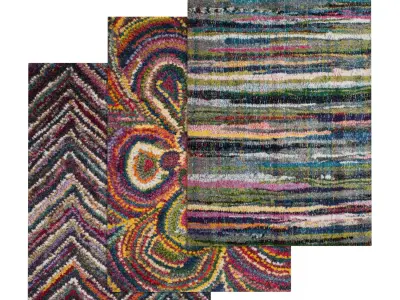 Rug Set 142 3D model