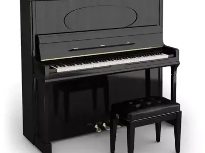 Musical Instrument Piano 3D model