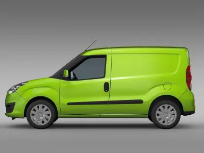 Vauxhall Combo H1L1 Cargo 2015 3D model