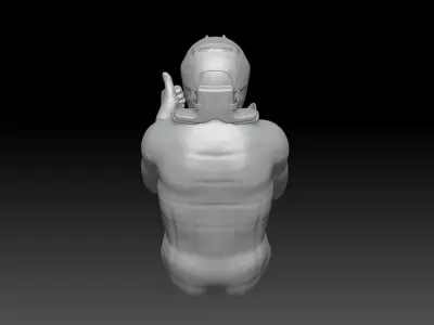 FORMULA ONE PIT STOP 10 3D print model