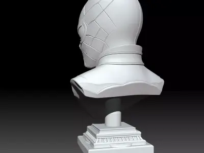 Spider Man Bust 3D print model