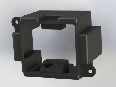 Classic Mini AC blower control switch housing 3D print model