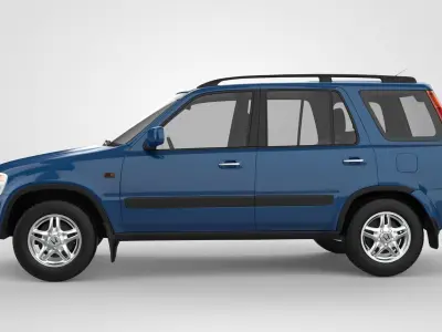 Honda CR-V JDM 2001 3D model