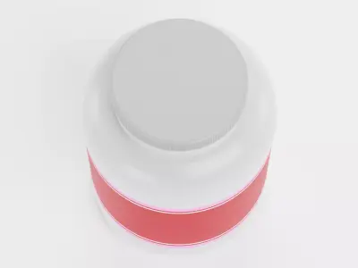 Gainer - Product Concept Packaging Low-poly 3D model