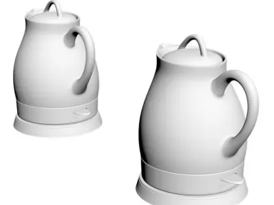Decorative kettle 3D model