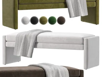 ANGLE Bench By TRNK 3D model