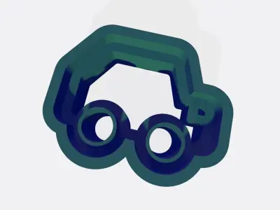 SET 10 KEYCHAINS 3D print models train car moto wheel 3D print model