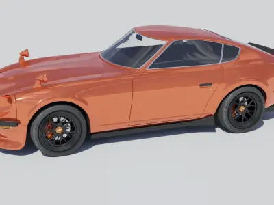 Nissan Datsun fairlady Z 240Z 260Z 280Z 3D model