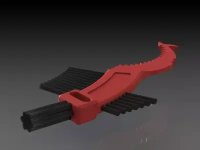 Muc Off MTB Cleaning Brush Free 3D model