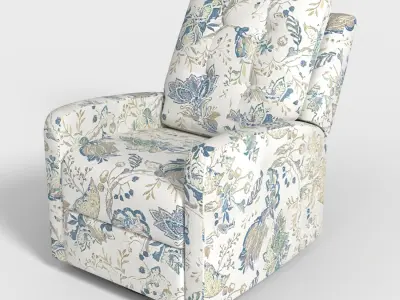 DESIGNER RECLINER CHAIR Low-poly 3D model