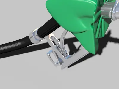 Gas Pump 3D model