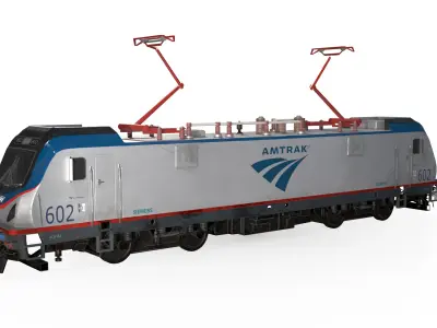 Siemens ACS-64 Low-poly 3D model