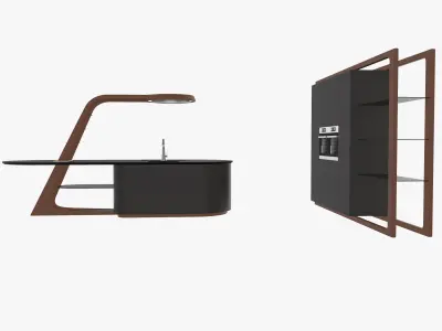 Aria kitchen 3D model