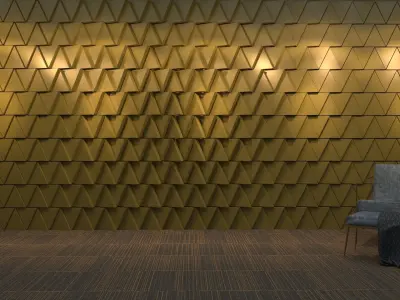 STM-D  wall parametric model 90 Low-poly 3D model