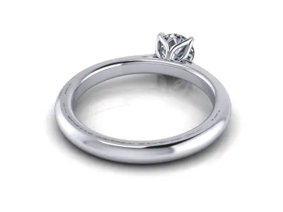 Precious Wedding Ring 3D print model